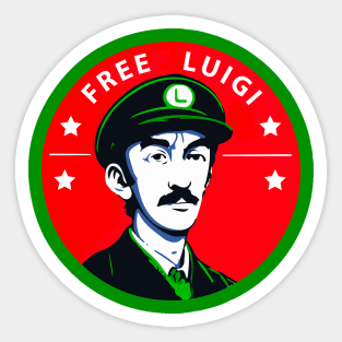 FREE LUIGI MANGIONE !! Sticker